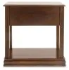 Ashley Furniture T007-527 Breegin - Chair Side End Table - Removable Tray - Brown