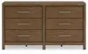 Ashley Furniture B974-31 Cabalynn - Dresser - Light Brown