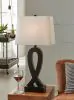 Ashley Furniture L243344 Markellton - Poly Table Lamp (Set of 2) - Black