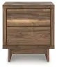 Ashley Furniture PCB3367-92 Chirason - Two Drawer Night Stand - Brown