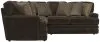 Jackson Furniture Industries 4376/62/42-49 Mammoth - 2 Piece Sectional - Chocolate