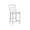Liberty Furniture 244-B200024 Magnolia Manor - Ladder Back Counter Chair - Antique White