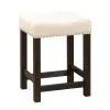 Liberty Furniture 422-OT9001 Heatherbrook - Upholstered Console Stool - Charcoal & Ash