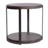 Liberty Furniture 960-OT1020 Modern View - Round End Table - Gauntlet Gray