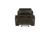New Classic U093-13P2-BRN Brookings - Glider Recliner With Power Headrest & Footrest - Brown