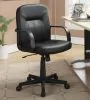 CoasterEveryday 800049 Minato - Upholstered Adjustable Home Office Desk Chair - Black