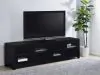 Coaster Fine Furniture 736303 Jupiter - 4 Door Engineered Wood TV Stand - Black