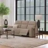 Coaster Fine Furniture 610281 Brentwood - Upholstered Motion Reclining Sofa - Taupe