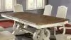 Furniture of America CM3150WH-T-TABLE Arcadia - Dining Table - Antique White