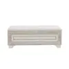 Pulaski Furniture P269132S Camila - Storage Bed Bench - Creamy White