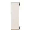 Liberty Furniture 498-EC69 Morgan Creek - Entertainment Hutch - Antique White / Wirebrushed Tobacco Accents