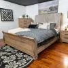 New Classic 00-B1828-100 Coventry Hall - 6/6 Eastern King Bed - Light Brown