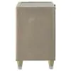 Coaster Fine Furniture 222662 Lorient - 2-Drawer LED Nightstand With USB - Ivory And Camel