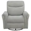 Coaster Fine Furniture 610423P Adler - Upholstered Power Swivel Glider Recliner - Ivory