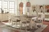 Ashley Furniture D647-01 Bolanburg - Dining UPH Side Chair (Set of 2) - Rake Back - Brown / Beige