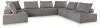 Ashley Furniture P160P2 Ashley Furniture P160P2 Bree Zee - 7-Piece Outdoor Sectional - Brown