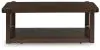 Ashley Furniture T656-1 Breckington - Rectangle Cocktail Table - Dark Brown