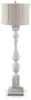 Ashley Furniture L235921 Madsbrook - Poly Floor Lamp - Antique White