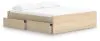 Ashley Furniture EB9632B21 Ashley Furniture EB9632B21 Onita - King Platform Bed With 2 Side Storage - Natural