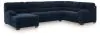 Ashley Furniture 24205S1 Ashley Furniture 24205S1 SimpleJoy - 3-Piece Sectional With LAF Corner Chaise - Navy