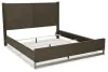 Ashley Furniture B786B4 Arkenton - King Panel Bed - Grayish Brown