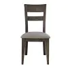 Liberty Furniture 152-C2501S Double Bridge - Splat Back Side Chair - Dark Chestnut