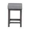 Liberty Furniture 686-OT9001 Tanners Creek - Upholstered Console Stool (Set of 3) - Dark Gray