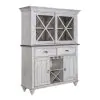 Liberty Furniture 303W-CD-HB Ocean Isle - Hutch & Buffet - Antique White