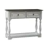 Liberty Furniture 244-AT2003 Magnolia Manor - Hall Console Bottom With Shelf For Display & Storage - Antique White