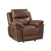 New Classic U5985-13-BRN New Classic U5985-13-BRN Ryland - Glider Recliner - Brown