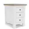 Riverside Furniture 37212 Cora - Chairside Table - Cloud / Fog