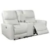 Coaster Fine Furniture 610262P Greenfield - Upholstered Power Reclining Loveseat - Ivory
