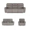 New Classic 22-U092-3FR New Classic 22-U092-3FR Kamari - Power P2 3 Piece Sofa & Loveseat & Recliner - Gray