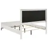 Coaster Fine Furniture 224861Q Sonora - Queen Upholstered Panel Bed - White