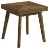 Coaster Fine Furniture 707798-S3 Westerly - 3 Piece Square Coffee And End Table Set - Walnut