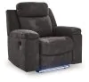 Benchcraft® 6360529 Brysonview - Zero Wall Recliner - Charcoal