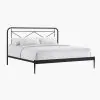 Intercon MB-BR-VINKNG-MTE-C Metal Beds - Vintage King Metal Bed - Matte Black