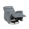New Classic U2518-14-FGY New Classic U2518-14-FGY Takami - Swivel Recliner - Granite Poly