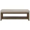 Liberty Furniture 936-BR47 Shaker Lakes - Bed Bench - Harvest Brown