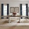 Liberty Furniture 244-DR-2PS Magnolia Manor - Double Pedestal Table - Antique White