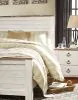 Ashley Furniture B267-57 Ashley Furniture B267-57 Willowton - Queen Panel Headboard - Whitewash