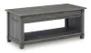 Ashley Furniture T175/9/2(2) Freedan - 3 Pc. - Coffee Table, 2 End Tables - Grayish Brown