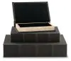 Ashley Furniture A2000489 Ashley Furniture A2000489 Jolina - Box Set (Set of 3) - Black