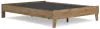 Ashley Furniture EB1866-113 Deanlow - Queen Platform Bed - Honey