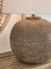 Ashley Furniture L207484 Neavesboro - Metal Table Lamp - Antique Brown / White