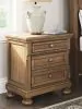 Ashley Furniture PCB779-92 Feddinger - Two Drawer Night Stand - Medium Brown
