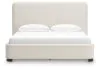 Ashley Furniture PCB401-95 Ashley Furniture PCB401-95 Brintstreet - California King Upholstered Bed - Beige