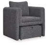Ashley Furniture A3000754 Vreni - Accent Chair - Charcoal / Black