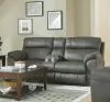 Jackson Furniture Industries 1009-1153/18-1253/18 Atlas - Reclining Console Loveseat With Storage - Charcoal