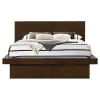CoasterEssence 200711Q-S5 Jessica - 5 Piece LED Queen Bedroom Set - Cappuccino